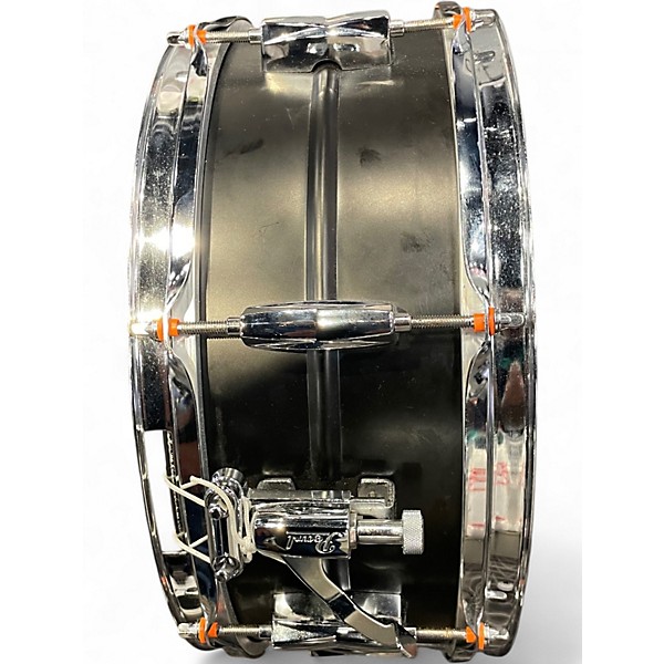 Used Pearl 5.5X14 genuine steel shell black matte  Drum