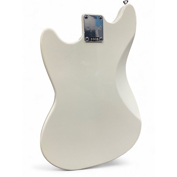 Used Squier Bullet Mustang HH WHITE Solid Body Electric Guitar