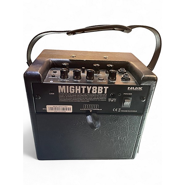 Used NUX mighty8bt Battery Powered Amp