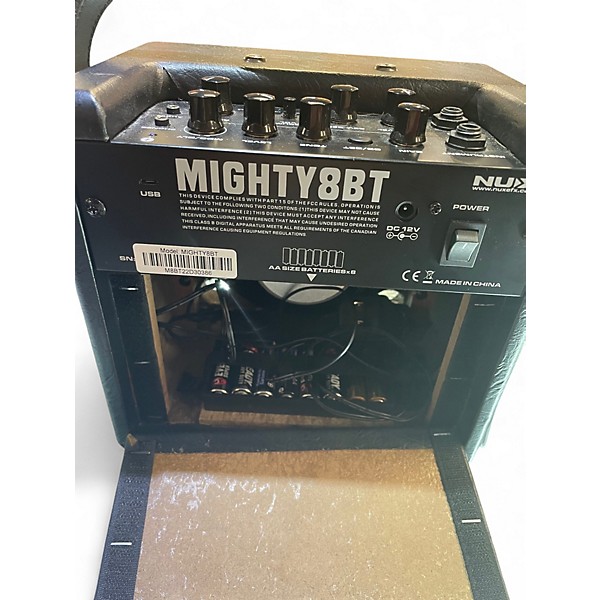 Used NUX mighty8bt Battery Powered Amp