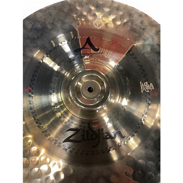 Used Zildjian 19in A CUSTOM ULTRA HAMMERED CHINA Cymbal