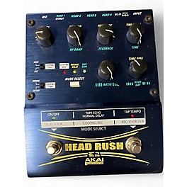 Used Akai Professional E2 Headrush Delay/Looper Effect Pedal