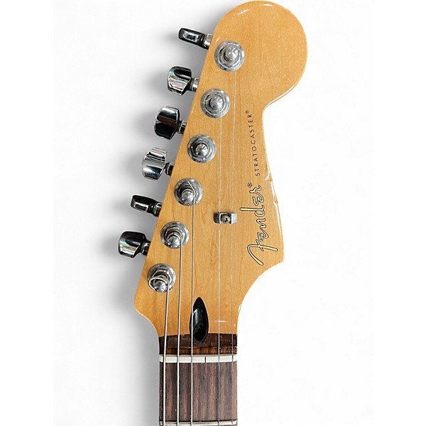 Used Fender Standard Stratocaster Black Solid Body Electric Guitar