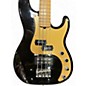 Used 2005 Fender American Deluxe Precision Bass Black and Gold Electric Bass Guitar
