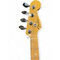 Used 2005 Fender American Deluxe Precision Bass Black and Gold Electric Bass Guitar