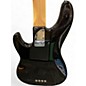 Used 2005 Fender American Deluxe Precision Bass Black and Gold Electric Bass Guitar