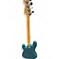 Used Fender player p bass teal Electric Bass Guitar