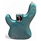 Used Fender player p bass teal Electric Bass Guitar