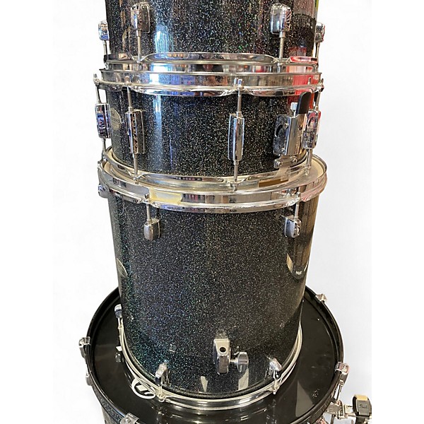 Used Pearl 5 Piece Forum HALO GLITTER Drum Kit