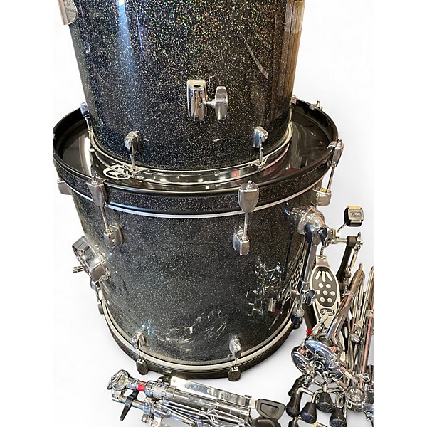 Used Pearl 5 Piece Forum HALO GLITTER Drum Kit