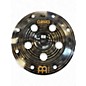 Used MEINL 16in CLASSIC CUSTOM DARK TRASH STACK TOP Cymbal thumbnail