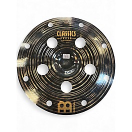 Used MEINL 16in CLASSIC CUSTOM DARK HIHAT BOTTOM Cymbal