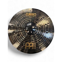 Used MEINL 20in CLASSIC CUSTOM DARK CRASH Cymbal