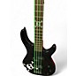 Used Squier MB4 Skull & Crossbones Black Electric Bass Guitar