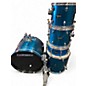 Used Ludwig 5 Piece Accent CS Metallic Aqua Marine Drum Kit thumbnail