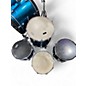 Used Ludwig 5 Piece Accent CS Metallic Aqua Marine Drum Kit