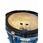 Used Ludwig 5 Piece Accent CS Metallic Aqua Marine Drum Kit