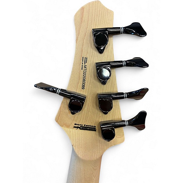 Used MTD Kingston Saratoga DLX 5-String Trans Charcoal Electric Bass Guitar