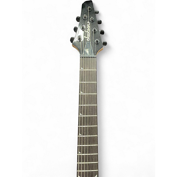 Used Jackson JS22-7 Dinky 7 String BLACK Solid Body Electric Guitar