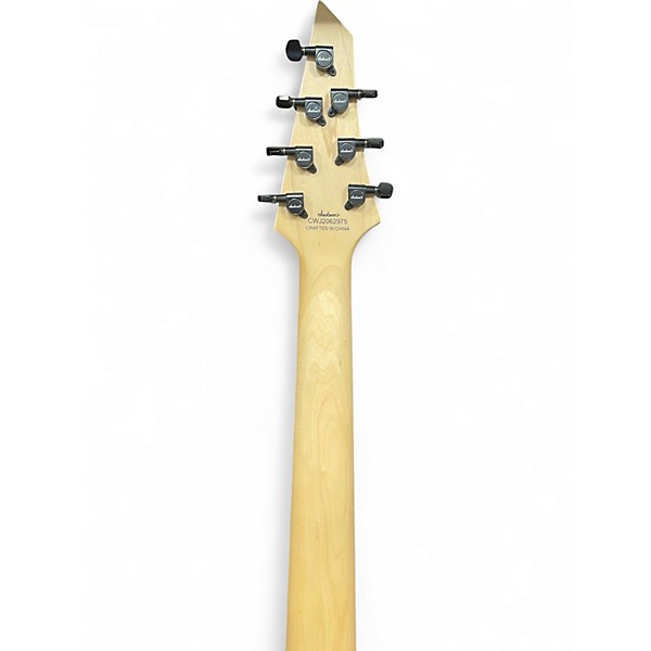 Used Jackson JS22-7 Dinky 7 String BLACK Solid Body Electric Guitar