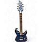 Used Schecter Guitar Research C1 Platinum trans blue Solid Body Electric Guitar thumbnail