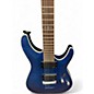 Used Schecter Guitar Research C1 Platinum trans blue Solid Body Electric Guitar