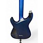 Used Schecter Guitar Research C1 Platinum trans blue Solid Body Electric Guitar