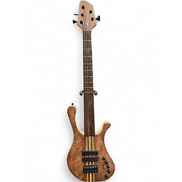 Used J Worrell HALF N HALF Natural Electric Bass Guitar
