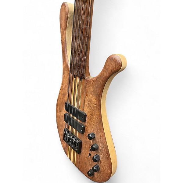 Used J Worrell HALF N HALF Natural Electric Bass Guitar