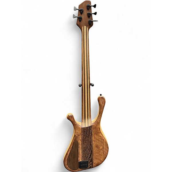 Used J Worrell HALF N HALF Natural Electric Bass Guitar