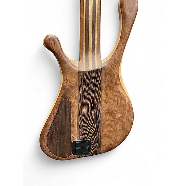 Used J Worrell HALF N HALF Natural Electric Bass Guitar