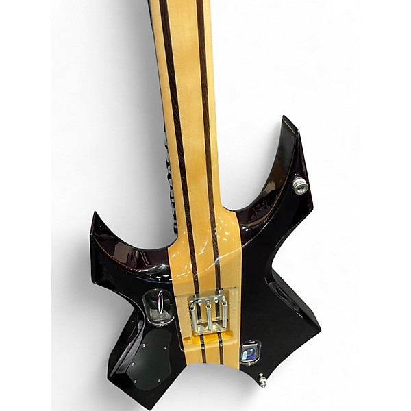 Used B.C. Rich Warlock Exotic Purple Haze Solid Body Electric Guitar