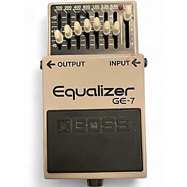 Used BOSS GE7 Equalizer Pedal