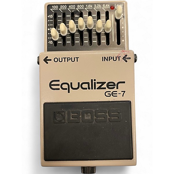 Used BOSS GE7 Equalizer Pedal
