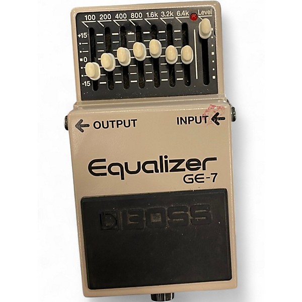 Used BOSS GE7 Equalizer Pedal