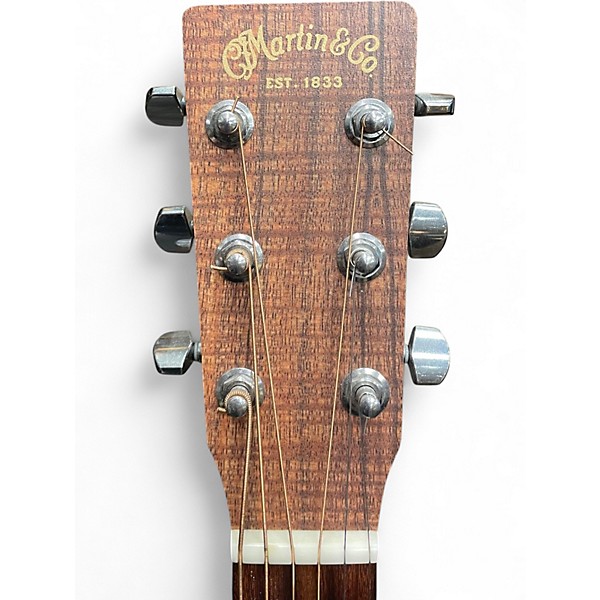 Used Martin DX2E Natural Acoustic Electric Guitar