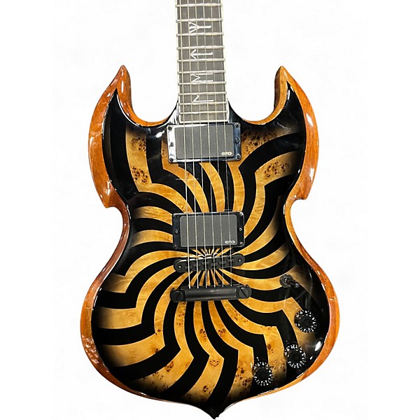 Used Wylde Audio Barbarian BUZZSAW Solid Body Electric Guitar