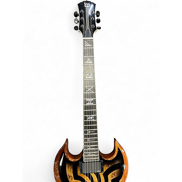 Used Wylde Audio Barbarian BUZZSAW Solid Body Electric Guitar