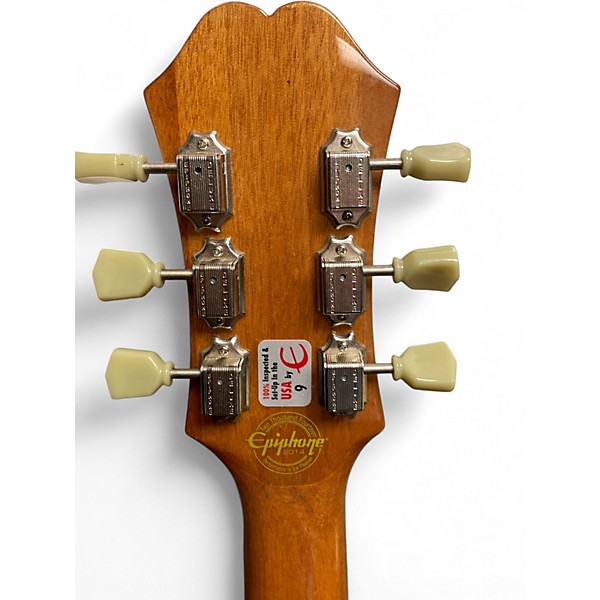 Used Epiphone ES339 P90 PRO Blonde Hollow Body Electric Guitar