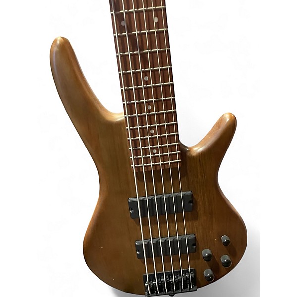 Used Ibanez GSR206 6 String Walnut Electric Bass Guitar