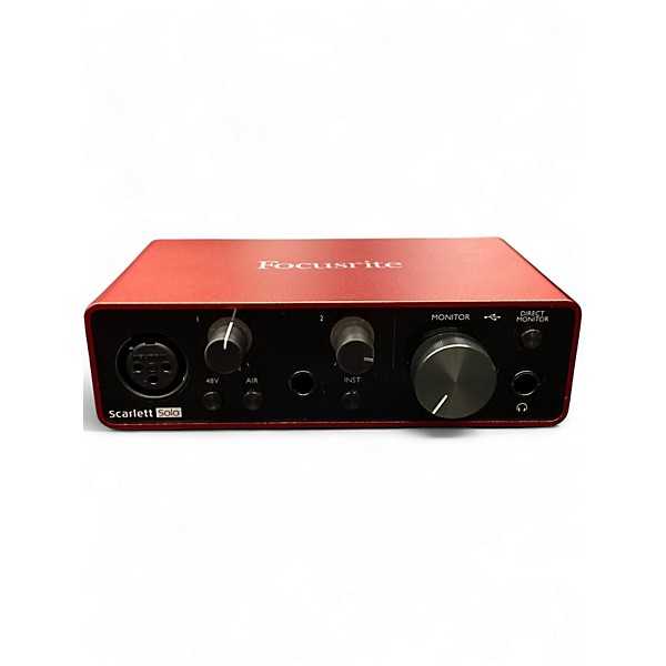 Used Focusrite Scarlett Solo Gen 3 Audio Interface