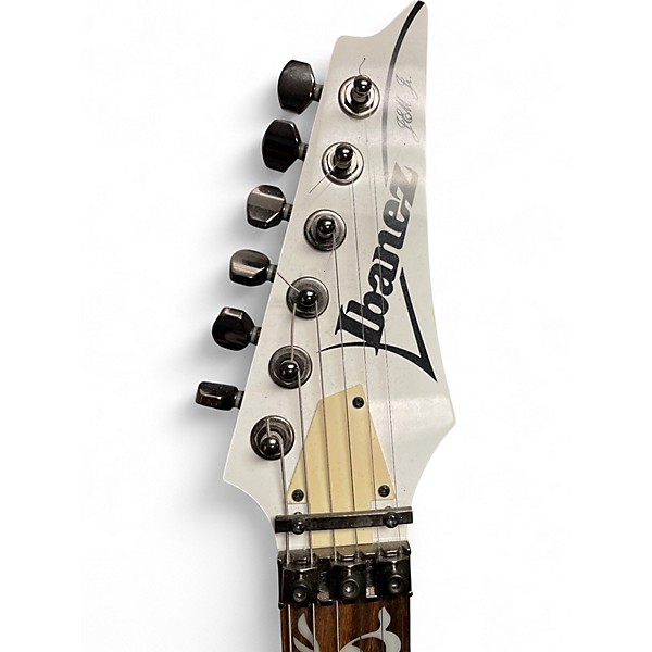 Used Ibanez JEMJR White Solid Body Electric Guitar