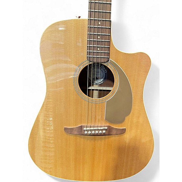 Used Fender Redondo Player Natural Acoustic Electric Guitar