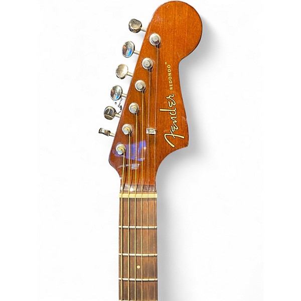 Used Fender Redondo Player Natural Acoustic Electric Guitar