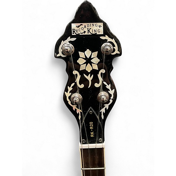 Used Recording King RKR20 Bluegrass Series Songster Natural Banjo