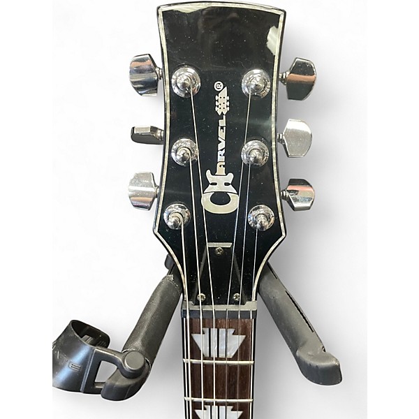 Used Charvel Desolation DS-1 ST Trans Black Solid Body Electric Guitar