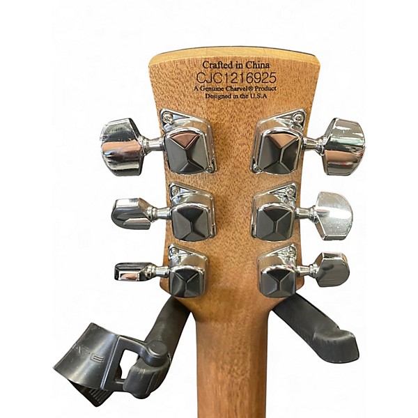 Used Charvel Desolation DS-1 ST Trans Black Solid Body Electric Guitar