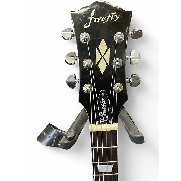 Used Firefly  classc Antique Ivory Solid Body Electric Guitar