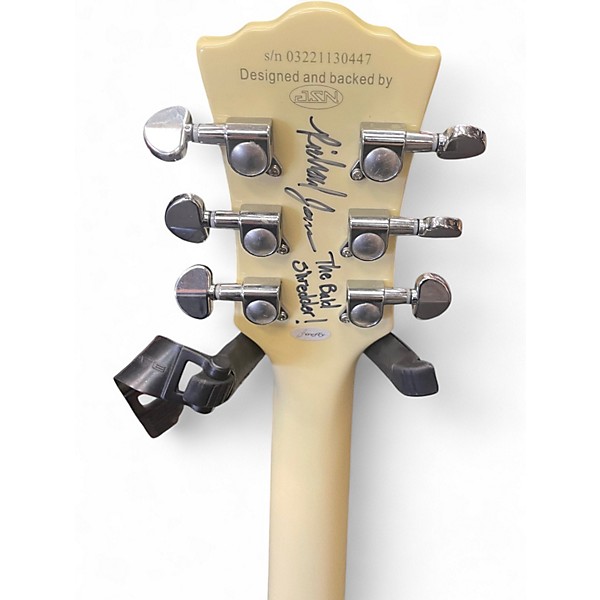 Used Firefly  classc Antique Ivory Solid Body Electric Guitar