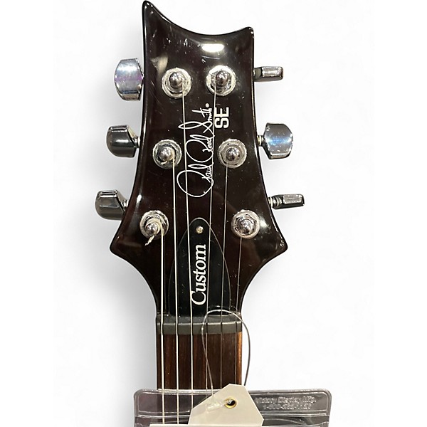 Used PRS SE Custom 24 Trans Brown Solid Body Electric Guitar